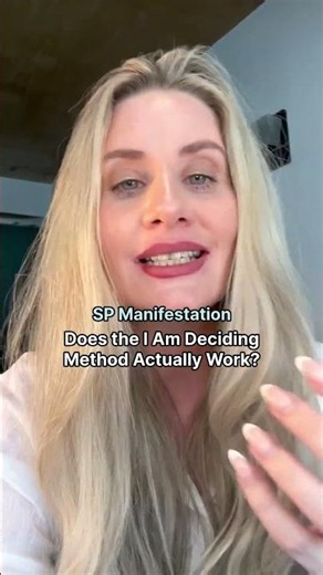 How to make the 'I Am Deciding' method actually work #manifestation #lawofassumption #shorts
