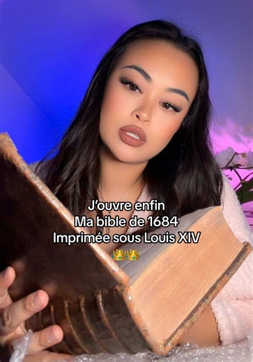 Découvrez ma Bible de 1684 imprimée sous Louis XIV