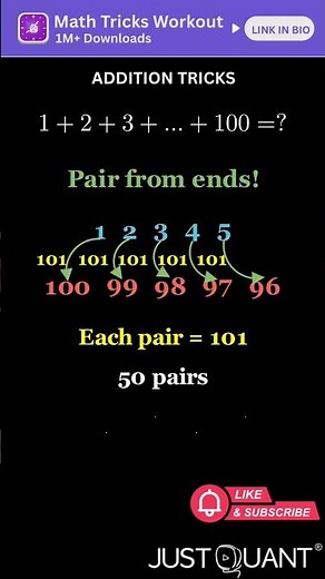 Math Tricks - Addition Tricks - Mental Math Shorcuts - Easy Maths - Quick Math Tricks #mathtricks