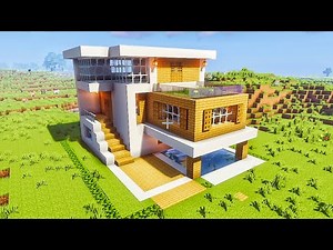 Minecraft: How to Build the ULTIMATE Modern House Tutorial