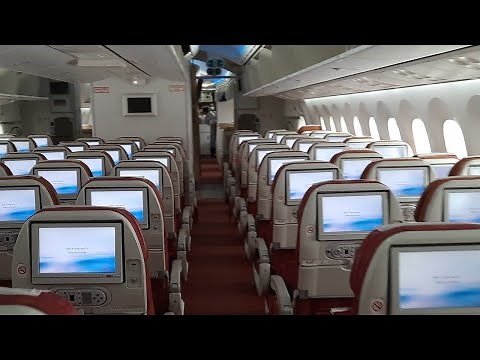 Air India Boeing 787-8 Dreamliner Cabin Walk 4K