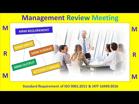 MRM, Management Review Meeting, How to conduct MRM.