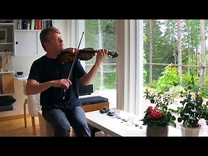 Finnish Folk Music - Pekka Kuusisto Home Video - August 2017 (Philharmonia Orchestra)