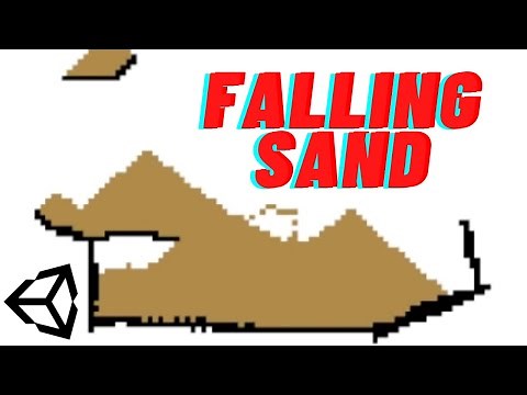 Sand Falling simulation game in Unity using Cellular Automation!