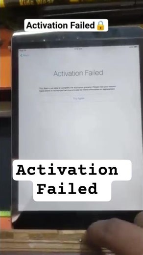 IPad Mini 1st Generation Activation Failed 😵‍💫💥