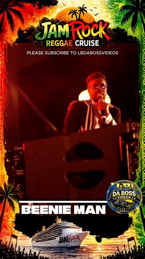 Beenie Man - “Old Dog” LIVE on Jamrock Reggae Cruise! 🔥 #BeenieMan