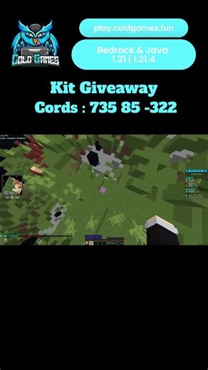 Kit Giveaway In Cold Games [ Java & Bedrock ]