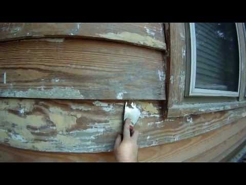 Applying Wood Putty to Wood Siding