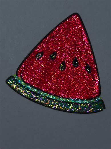 Coloring Watermelon: A Relaxing ASMR Experience