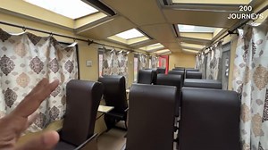 Most Beautiful Kalka Shimla Toy Train Complete Interior Tour of 1st Class Coach | 200Journeys