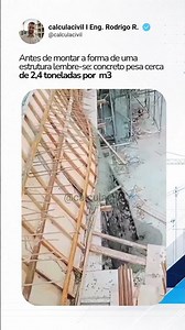 Cuidado na hora de montar e desformar tua estrutura! #engenhariacivil