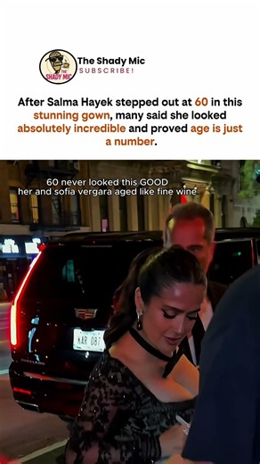 Salma Hayek Stuns at 60 in a Jaw-Dropping Look #salmahayek