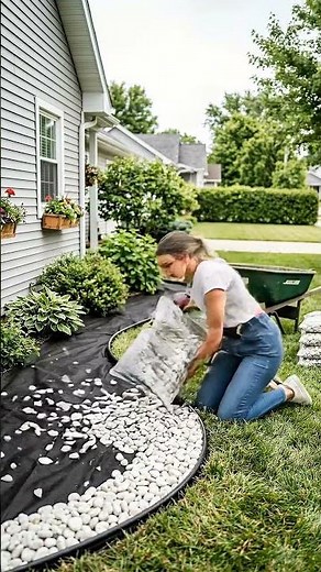 DIY Front Yard Flower Bed Makeover | Step-By-Step Landscaping