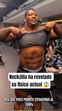 Neckzilla has revealed his current physique #gym #fitness #bodybuilding #bodybuilding