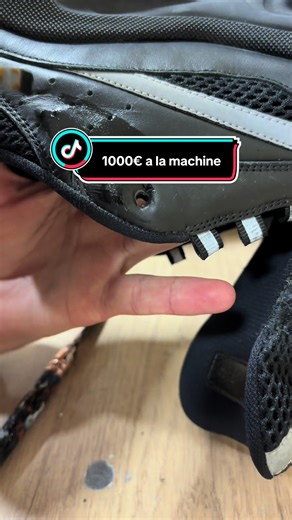 Nettoyage de sneakers Dior après machine à laver