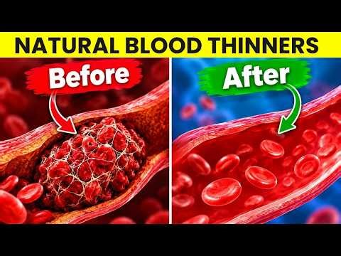 Foods That Thin Blood Naturally & Prevent Clots (Natural Blood Thinners for Blood Clots)