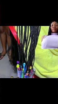 natural y Ghana braids tutorial hair style very neat
