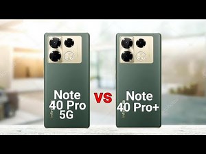Infinix Note 40 Pro 5G vs Infinix Note 40 Pro Plus