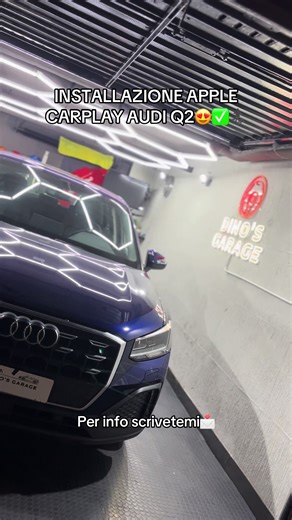 Installazione Apple Carplay su questa Audi Q2🔝😍✅ lavoro eseguito al top con licenza a vita e usb originale. #milano #carplay #audi #retrofit #volkswagen