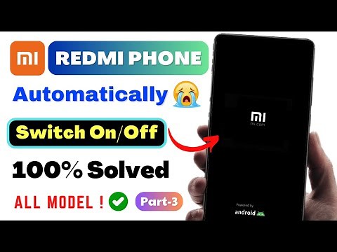 Solved REDMI Mobile Automatically Switch Off Problem 2024 | Fix Automatic Restart/Reboot Problem Mi