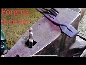 FORGING HEAVY DUTY WIRE CUTTER TOOL /HOW TO MAKE WIRE CUTTER