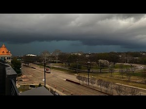 LOUD Tornado Warning Sirens in Dallas! TAKE COVER!