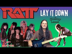 How To Play Lay It Down By Ratt - Guitar Lesson - Warrren Demartini - Invasion Of Your Privacy