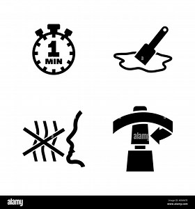 Fix Glue. Simple Related Vector Icons Set for Video, Mobile Apps, Web Sites, Print Projects and Your Design. Fix Glue icon Black Flat Illustration on Stock Vector Image & Art - Alamy