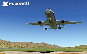 AIRBUS 319进近降落ZULS(拉萨贡嘎机场） 「X-PLANE 11」