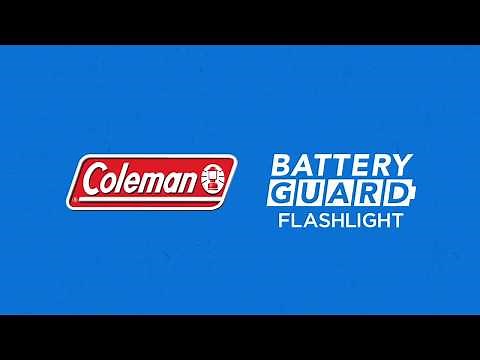 Coleman BatteryGuard Flashlight Range