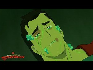 Superman uses Kryptonite to destroy the Kryptonian ship - My Adventures with Superman