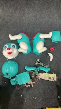 Satisfying Robot Dog Assembly 🐶 DIY Mechanical Toy #shorts