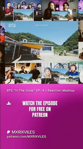 The episode 04 of BTS in the soop is now available to watch for FREE on Patreon. #bts