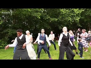 We Crashed A Wedding Dressed As Zombies | Thriller Flashmob