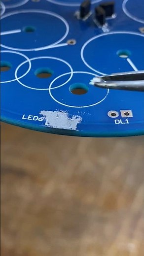 How to solder an SMD LED ￼#smd #led #howto