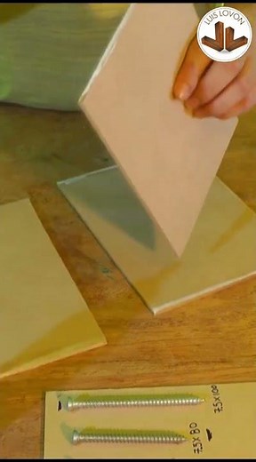 HOW TO JOIN 3MM, 4MM, OR 5MM, 9MM MDF VERY EASY #diy #tips - LUIS LOVON