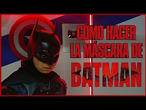 How to Make a Batman Mask - DIY - The Batman Mask - Batsuit Part 1