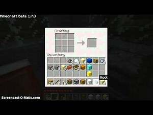 Minecraft: Crafting recipes Pt.1