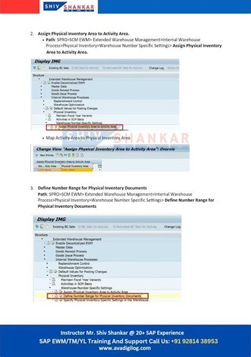 📦 Physical Inventory Configuration in SAP | Step-by-Step Guide 🔍
