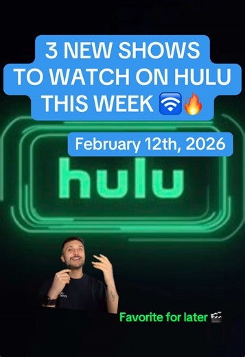 February 2026 new releases ⚡️ Catch these three brand new shows to watch on Hulu now! Have you seen any episodes of these new Hulu series this week? Follow for more new movie suggestions, new documentaries, and new TV show recommendations on streaming services 🤙🏼🎥 The Scream: A True Teen Horror Story crime documentary series, Love Story: John and Carolyn anthology romance on FX produced by Ryan Murphy, The Artful Dodger Season 2 historical heist drama series #hulusuggestions #showrecommendati