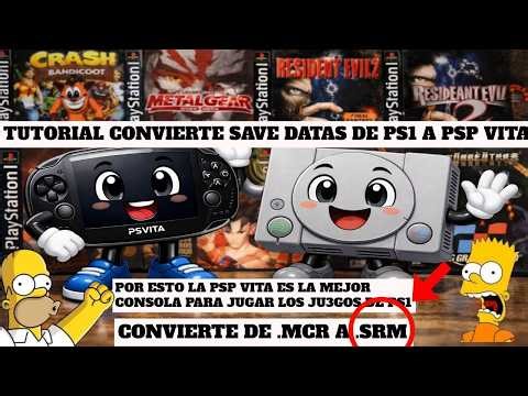TUTORIAL UTILIZA LOS SAVE DATAS DE PS1 EN TU PSP VITA ! LA MEJOR EXPERIENCIA EN PSP VITA !