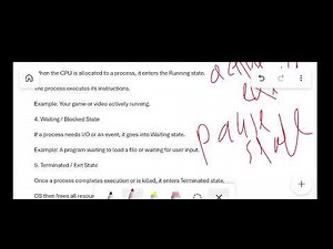 Process States in Operating System Explained | OS Tutorial with Examples