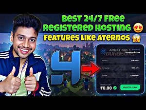 Best 24/7 FREE Minecraft Server Hosting 😍 | Aternos Alternative (6GB RAM + No Lag) 🔥