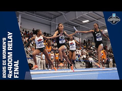 Women's 4x400m - 2025 NCAA indoor track and field championships