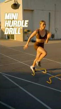 How to do mini hurdles drills!