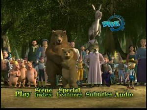 Shrek Disc 1 (2001) DVD Main Menu