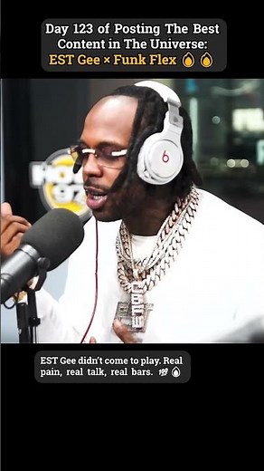 EST Gee SNAPS on Funk Flex 😤🔥 #Freestyle