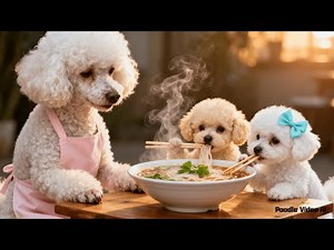 This Poodle Family Regretted Cooking Pho at Night… 💔 | AI Animation