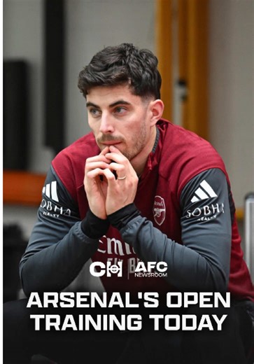 Arsenal's Open Training Session Highlights