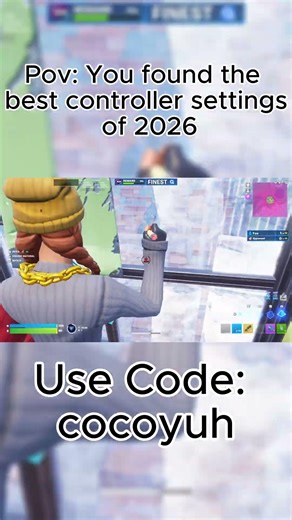 Pov: You found the best controller settings of 2026 #fortnitesettings #fortniteclips